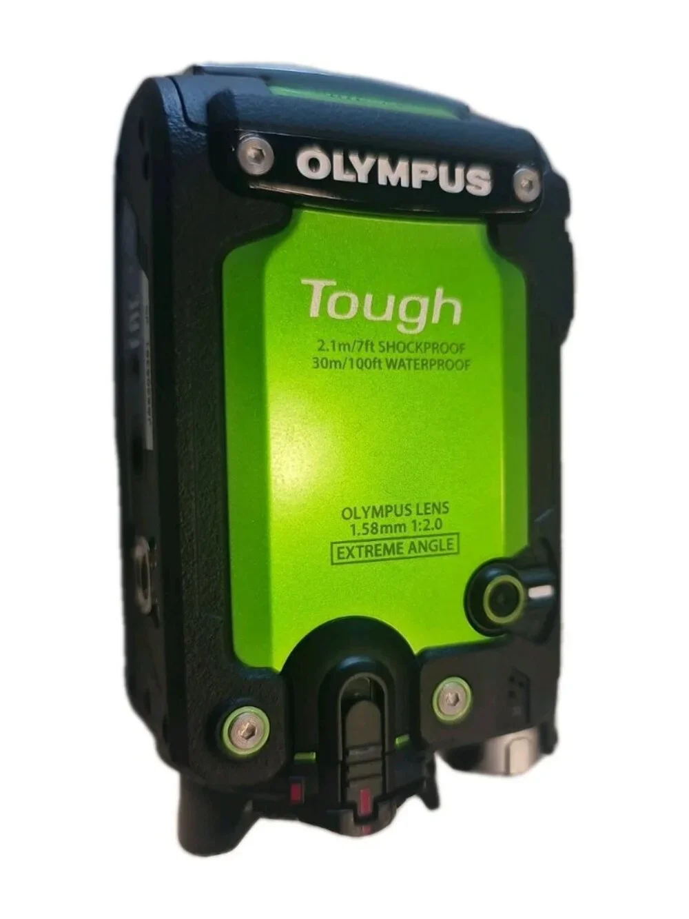 Olympus Stylus Tough TG-Tracker Wifi Action Camera - Green 16 GB Micro SD